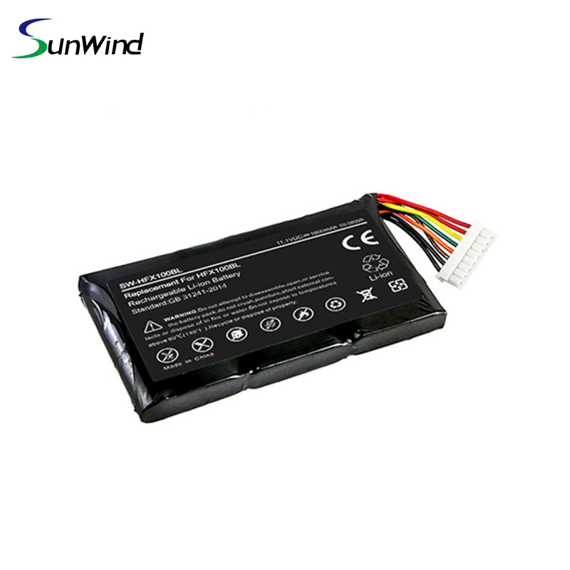 11.1V 1800mAh Li-ion Battery Replacement Barcode Scanner Battery 163890-0001 for Honeywell Marathon FX1 Marathon LXE